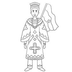 Disegni da colorare: Camerun - Pagine da Colorare Stampabili Gratuite