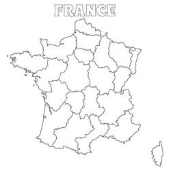 Disegni da colorare: Francia - Pagine da Colorare Stampabili Gratuite