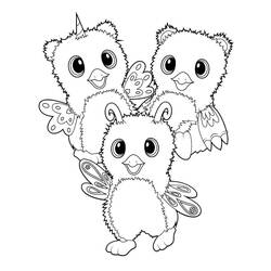 Disegno da colorare: Hatchimals (Giocattoli e Giochi) #196739 - Pagine da Colorare Stampabili Gratuite