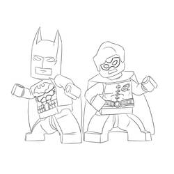 Disegni da colorare: LEGO Batman - Pagine da Colorare Stampabili Gratuite