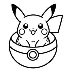 Disegni da colorare: Pokeball - Pagine da Colorare Stampabili Gratuite