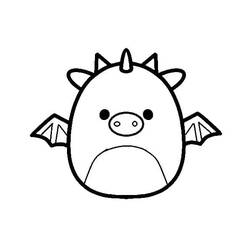 Disegno da colorare: Squishmallows (Giocattoli e Giochi) #219258 - Pagine da Colorare Stampabili Gratuite