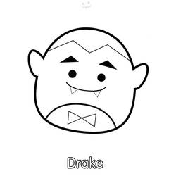Disegno da colorare: Squishmallows (Giocattoli e Giochi) #219261 - Pagine da Colorare Stampabili Gratuite