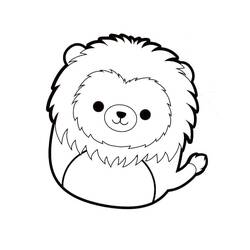 Disegno da colorare: Squishmallows (Giocattoli e Giochi) #219264 - Pagine da Colorare Stampabili Gratuite