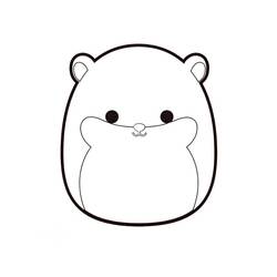 Disegno da colorare: Squishmallows (Giocattoli e Giochi) #219269 - Pagine da Colorare Stampabili Gratuite