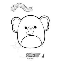 Disegno da colorare: Squishmallows (Giocattoli e Giochi) #219273 - Pagine da Colorare Stampabili Gratuite