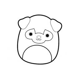 Disegno da colorare: Squishmallows (Giocattoli e Giochi) #219275 - Pagine da Colorare Stampabili Gratuite