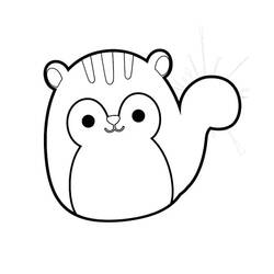 Disegno da colorare: Squishmallows (Giocattoli e Giochi) #219279 - Pagine da Colorare Stampabili Gratuite