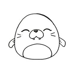 Disegno da colorare: Squishmallows (Giocattoli e Giochi) #219285 - Pagine da Colorare Stampabili Gratuite