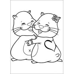 Disegni da colorare: Zhu Zhu Pets - Pagine da Colorare Stampabili Gratuite