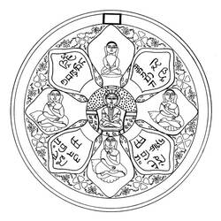 Disegno da colorare: Mandala (Mandala) #22880 - Pagine da Colorare Stampabili Gratuite