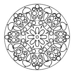 Disegno da colorare: Mandala (Mandala) #22884 - Pagine da Colorare Stampabili Gratuite
