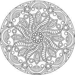 Disegno da colorare: Mandala (Mandala) #22888 - Pagine da Colorare Stampabili Gratuite