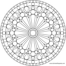 Disegno da colorare: Mandala (Mandala) #22889 - Pagine da Colorare Stampabili Gratuite