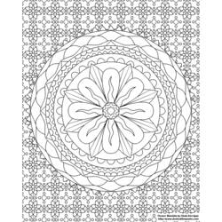 Disegno da colorare: Mandala (Mandala) #22907 - Pagine da Colorare Stampabili Gratuite