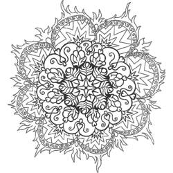 Disegno da colorare: Mandala (Mandala) #22913 - Pagine da Colorare Stampabili Gratuite