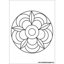Disegno da colorare: Mandala (Mandala) #22920 - Pagine da Colorare Stampabili Gratuite