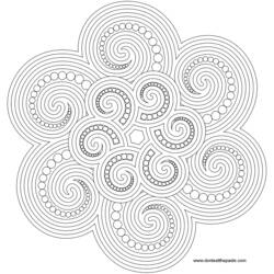 Disegno da colorare: Mandala (Mandala) #22922 - Pagine da Colorare Stampabili Gratuite
