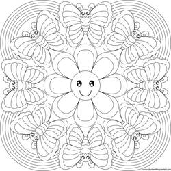 Disegno da colorare: Mandala (Mandala) #22959 - Pagine da Colorare Stampabili Gratuite