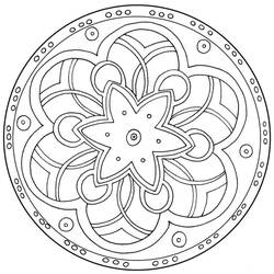 Disegno da colorare: Mandala (Mandala) #22964 - Pagine da Colorare Stampabili Gratuite