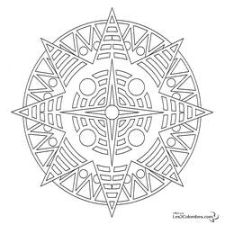 Disegno da colorare: Mandala (Mandala) #22975 - Pagine da Colorare Stampabili Gratuite