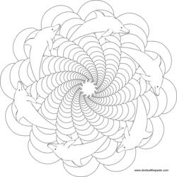 Disegno da colorare: Mandala (Mandala) #22981 - Pagine da Colorare Stampabili Gratuite