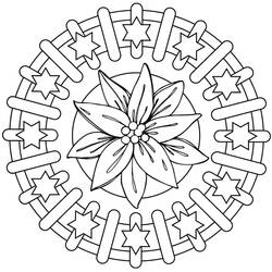 Disegno da colorare: Mandala (Mandala) #22994 - Pagine da Colorare Stampabili Gratuite