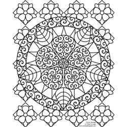 Disegno da colorare: Mandala (Mandala) #23031 - Pagine da Colorare Stampabili Gratuite