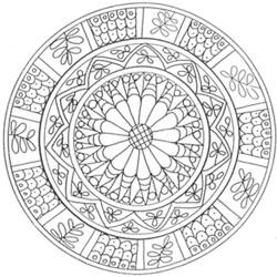 Disegno da colorare: Mandala (Mandala) #23061 - Pagine da Colorare Stampabili Gratuite
