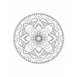 Disegno da colorare: Mandala (Mandala) #23070 - Pagine da Colorare Stampabili Gratuite