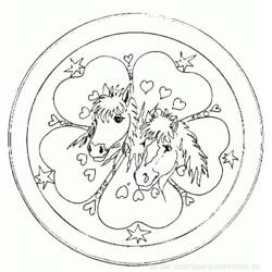 Disegno da colorare: Mandala animali (Mandala) #22736 - Pagine da Colorare Stampabili Gratuite