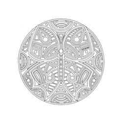 Disegno da colorare: Mandala di Farfalle (Mandala) #117384 - Pagine da Colorare Stampabili Gratuite