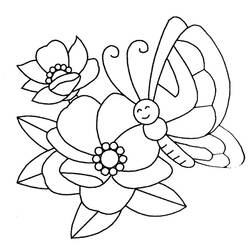 Disegno da colorare: Mandala di Farfalle (Mandala) #117421 - Pagine da Colorare Stampabili Gratuite