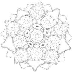 Disegno da colorare: Mandala di stelle (Mandala) #117952 - Pagine da Colorare Stampabili Gratuite