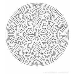 Disegno da colorare: Mandala di stelle (Mandala) #118022 - Pagine da Colorare Stampabili Gratuite