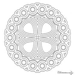 Disegno da colorare: Mandala per bambini (Mandala) #124151 - Pagine da Colorare Stampabili Gratuite