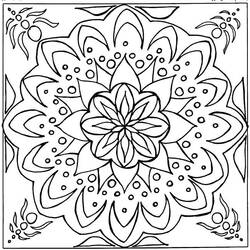 Disegno da colorare: Mandala per bambini (Mandala) #124174 - Pagine da Colorare Stampabili Gratuite