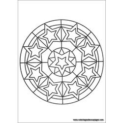 Disegno da colorare: Mandala per bambini (Mandala) #124182 - Pagine da Colorare Stampabili Gratuite