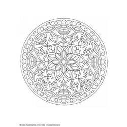 Disegno da colorare: Mandala per bambini (Mandala) #124183 - Pagine da Colorare Stampabili Gratuite