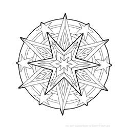 Disegno da colorare: Mandala per bambini (Mandala) #124193 - Pagine da Colorare Stampabili Gratuite