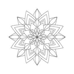 Disegno da colorare: Mandala per bambini (Mandala) #124258 - Pagine da Colorare Stampabili Gratuite