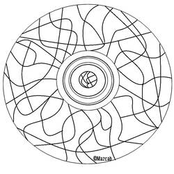 Disegno da colorare: Mandala per bambini (Mandala) #124289 - Pagine da Colorare Stampabili Gratuite