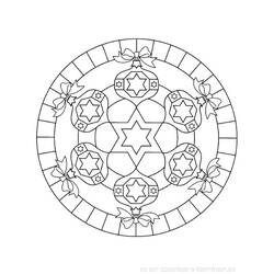 Disegno da colorare: Mandala per bambini (Mandala) #124301 - Pagine da Colorare Stampabili Gratuite