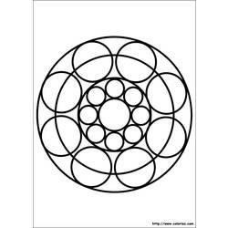 Disegno da colorare: Mandala per bambini (Mandala) #124321 - Pagine da Colorare Stampabili Gratuite