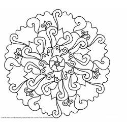 Disegno da colorare: Mandala per bambini (Mandala) #124371 - Pagine da Colorare Stampabili Gratuite