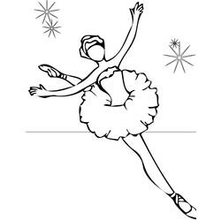 Disegno da colorare: Ballerino / Ballerino (Mestieri e Professioni) #92117 - Pagine da Colorare Stampabili Gratuite