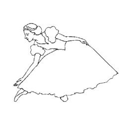 Disegno da colorare: Ballerino / Ballerino (Mestieri e Professioni) #92170 - Pagine da Colorare Stampabili Gratuite