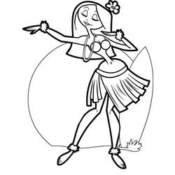 Disegno da colorare: Ballerino / Ballerino (Mestieri e Professioni) #92365 - Pagine da Colorare Stampabili Gratuite
