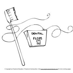 Disegno da colorare: Dentista (Mestieri e Professioni) #92853 - Pagine da Colorare Stampabili Gratuite