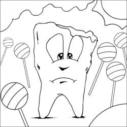 Disegno da colorare: Dentista (Mestieri e Professioni) #92898 - Pagine da Colorare Stampabili Gratuite